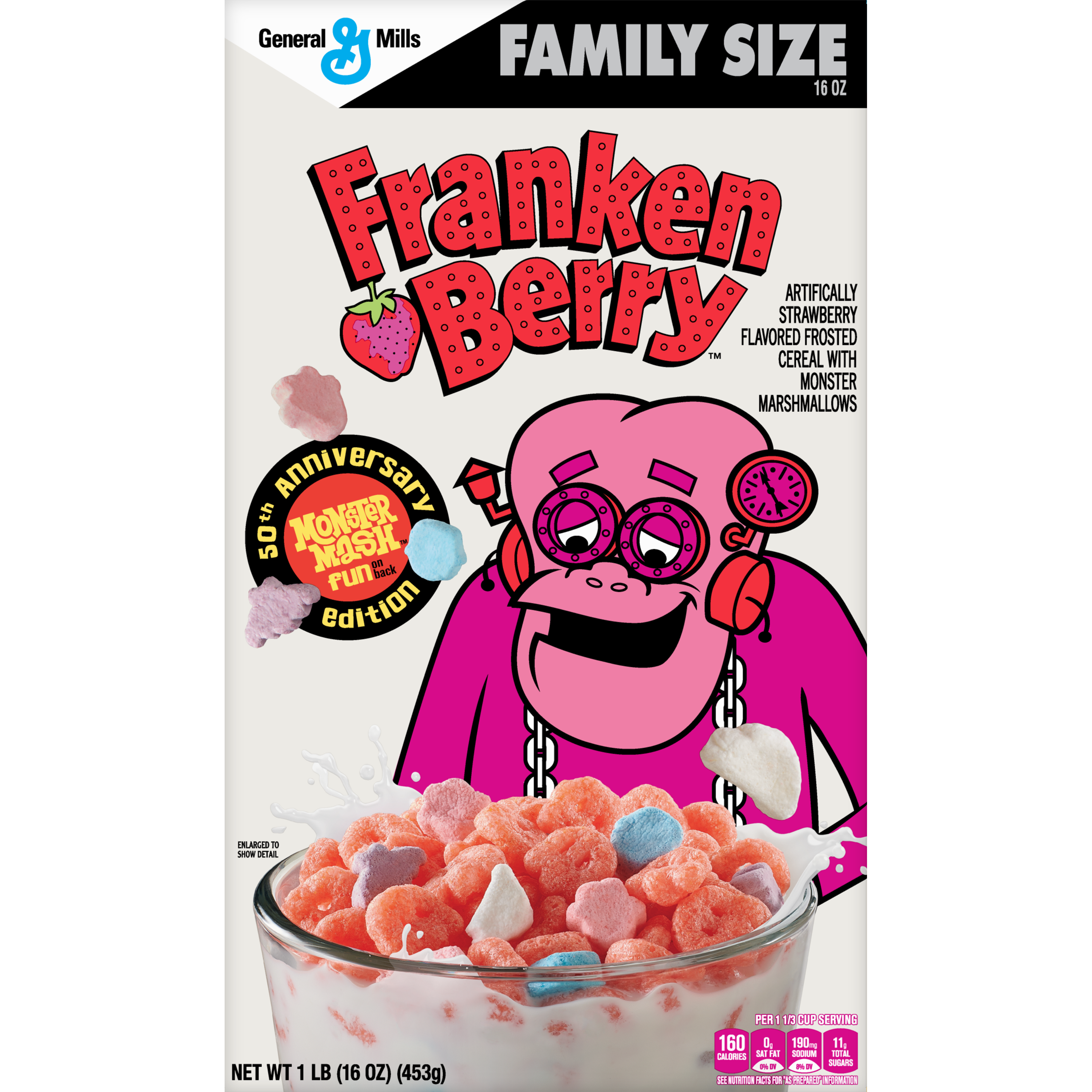 Retro Franken Berry cereal box