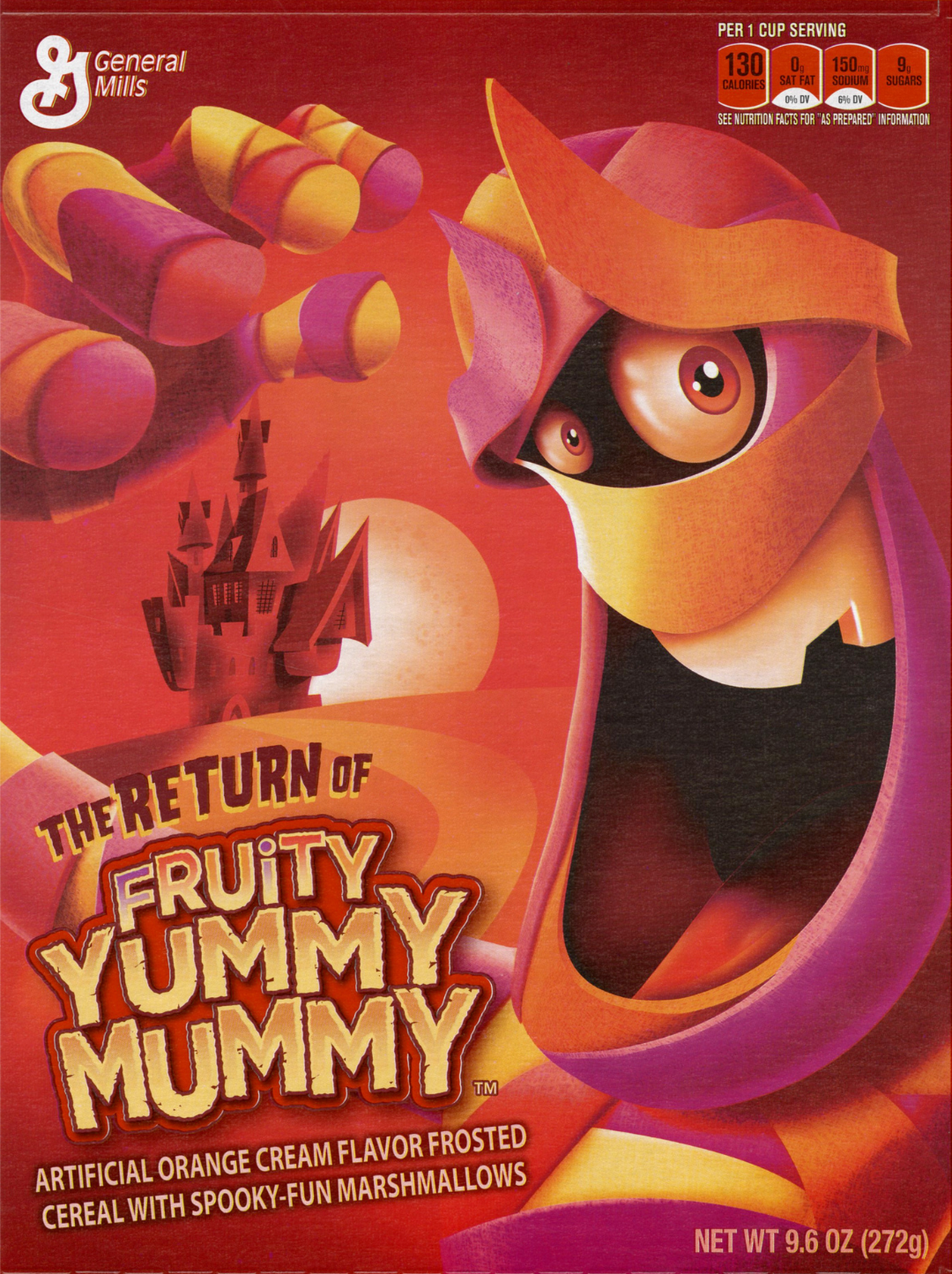 Yummy Mummy 2013 cereal box